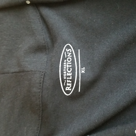 (XL) NWT Northern Reflections Sparkly Cowl Neck Tank Top Rayon Blend - Picture 4 of 10